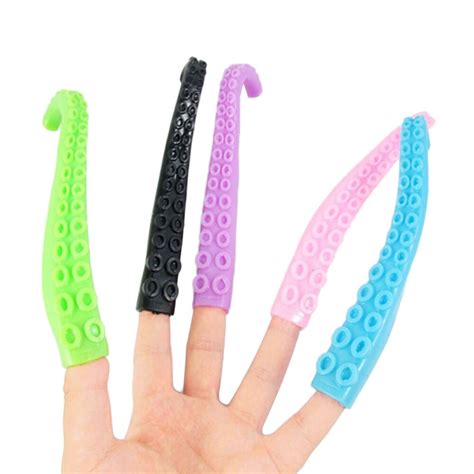 buy halloween octopus tentacle finger cover toys