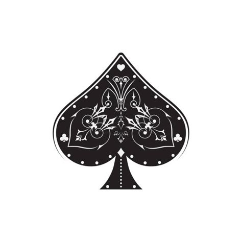 Ace Of Spades Illustrations Royalty Free Vector Graphics