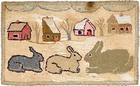 rug  rabbits  houses