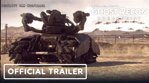 tom clancys ghost recon breakpoint skell technology drone threat trailer youtube