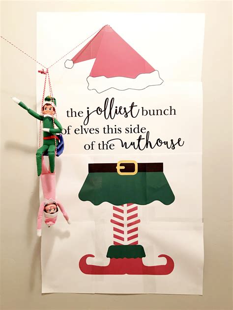 elf   shelf  printables  silliest elves