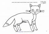 Vixen Coloring Color Fox Female sketch template