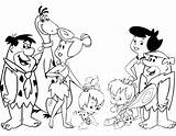 Coloring Flintstones Pages Printable Hanna Book Barbera Flintstone Flinstones Color Kids Print Sheets Popular Adults Books sketch template