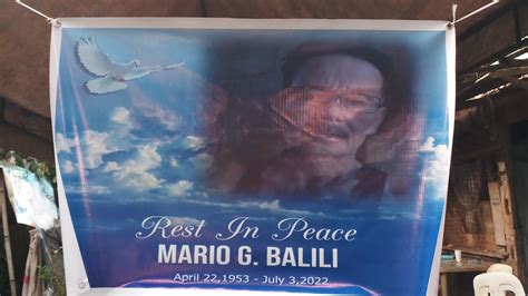 journey rest  peace uncle mario gujilde balili part ii youtube