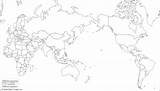 Pacific Pacifique Centered Vierge Centré Planisphère Geography Géographique Planisphere Ak0 Coloringhome Océan Ligne Muette sketch template