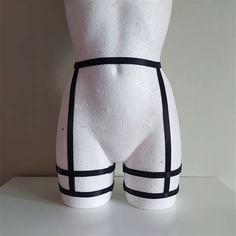 Leg Garter Lingerie Body Harness Fashion Garter Belt Thigh Etsy Australia
