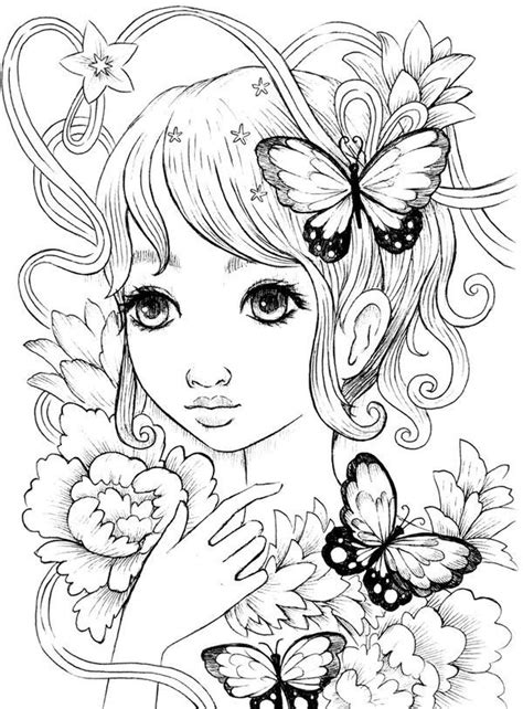 adult coloring pages images  pinterest coloring books