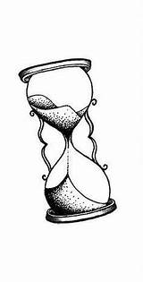 Hourglass Drawing Px sketch template