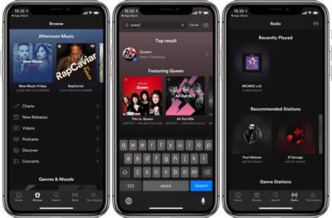 spotify picks  iphone  resolution support