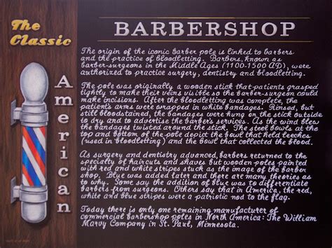 Do You Know The History Of The Barber’s Pole Barber Shop