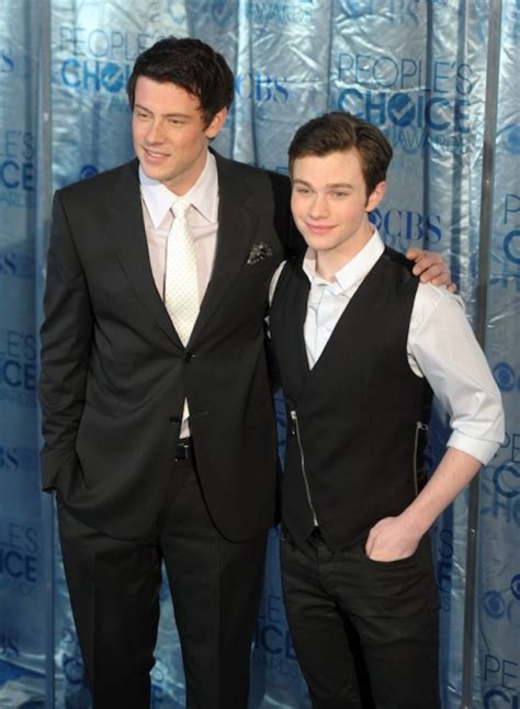chris colfer honors cory monteith “i ll never forget all the laughs we shared” in touch weekly