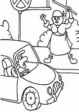 Driver Coloring Pages Driver1 sketch template