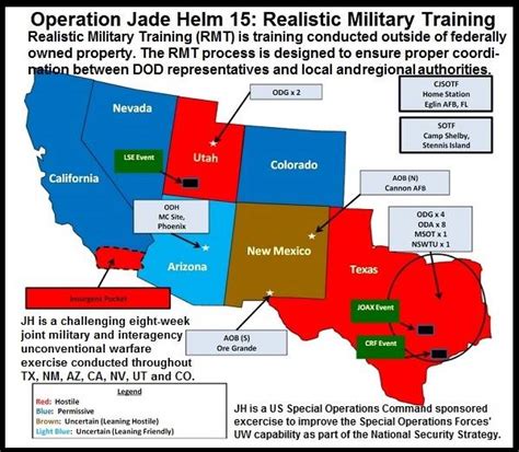 The Mysterious Jade Helm 15 Military Exercise To Be Held In 7 States