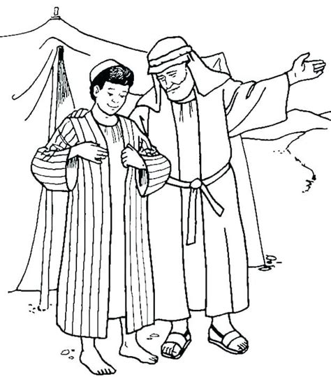 coloring pictures  joseph coloring pages