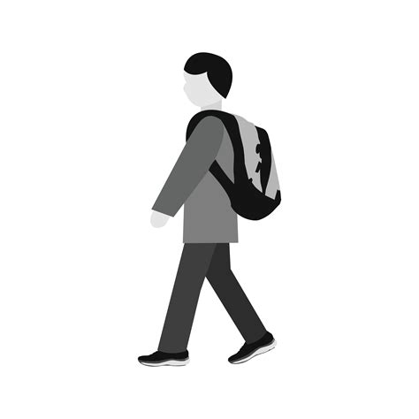 walking  school icon design  vector art  vecteezy