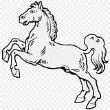 Heraldic Horse Cliparts Heraldry Mustang Clipart sketch template