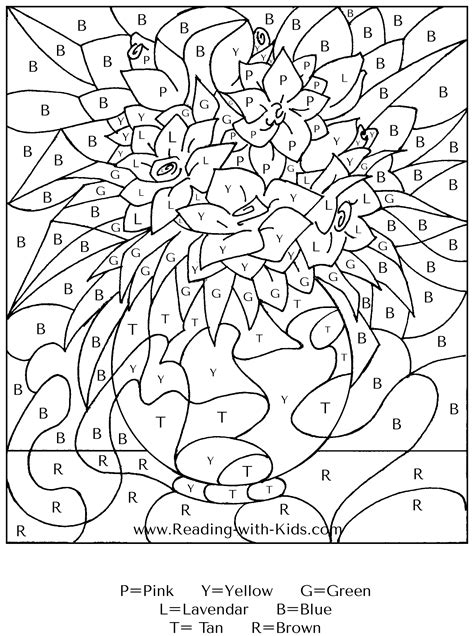 printable color  number coloring pages  adults  getdrawings