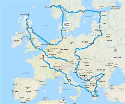 planning  european road trip  intrepid family