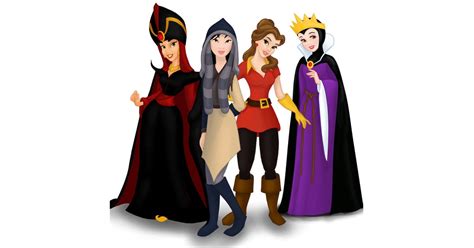 Jasmine Mulan Belle And Snow White These Disney