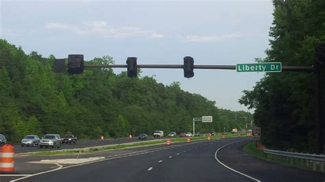 fort belvoir roadwork  gate construction  completion