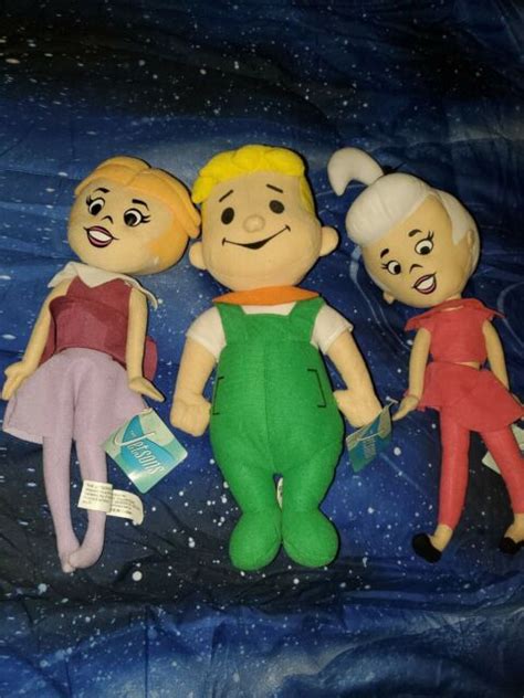 the jetsons plush 16 inch set of 4 nwt judy jane and elroy jetson