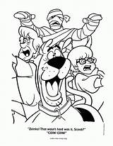 Coloring Scooby Doo Pages Printable Kids Popular sketch template