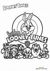 Looney Tunes sketch template