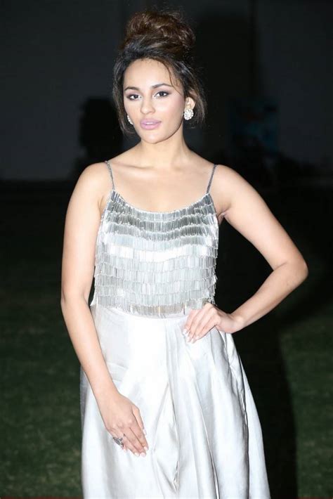 Seerat Kapoor In White Dress At Movie Pre Release Event South Indian