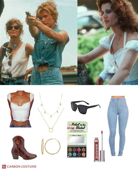 Thelma Yvonne Dickinson From Thelma And Louise Costume Carbon Costume
