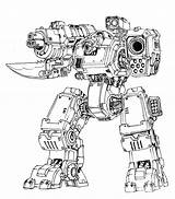 Mech Coloring Mecha Autocannon Heavy Deviantart Robot Wheels Hot Drawings Pages Drawing Robots Concept Designlooter Suit Gundam Visit Assault 86kb sketch template