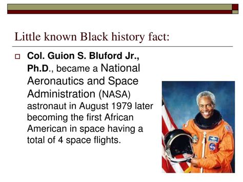 Ppt Little Known Black History Fact Powerpoint