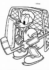 Coloring Pages Hockey Kids Color sketch template