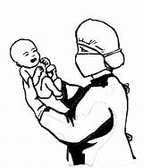 Doctor Coloring Pages Baby Clipart Woman Babies Pregnancy Kids Library Popular Comments Insertion Codes Clip sketch template
