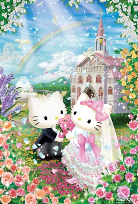 B 31 369 Hello Kitty And Daniel Church Wedding Beverly Sanrio Jigsaw