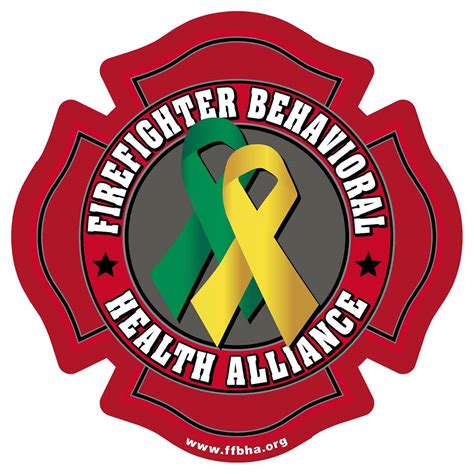 window decal firefighter behavioral health alliance