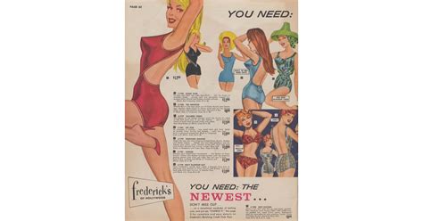 Pointy Boobs Were All The Rage Vintage Bikini Ads