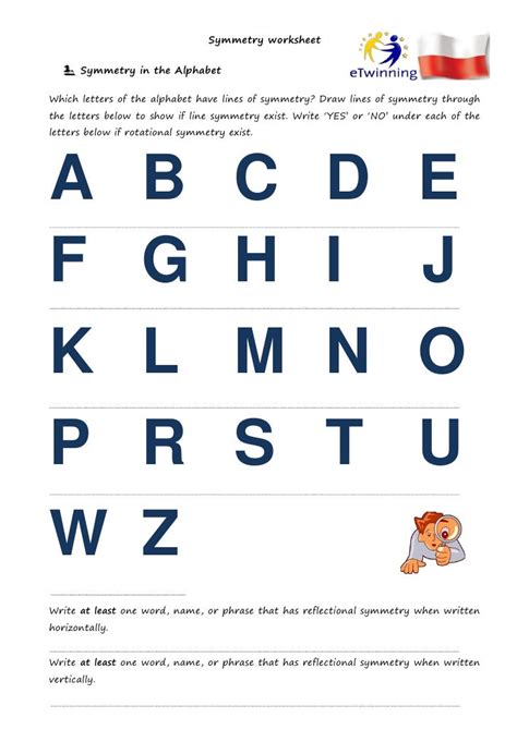 symmetry  alphabets