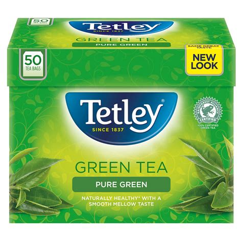 tetley green tea pure green  tea bags  fruit herbal tea