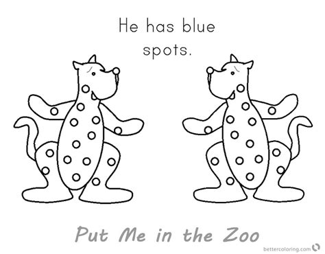 put    zoo coloring pages blue spots  printable coloring pages