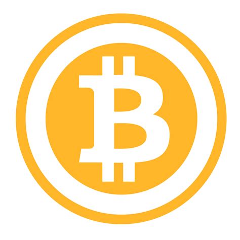 bitcoin logo black png