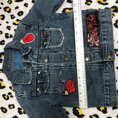 the misfits and sex pistols featured denim jacket in size 24 etsy