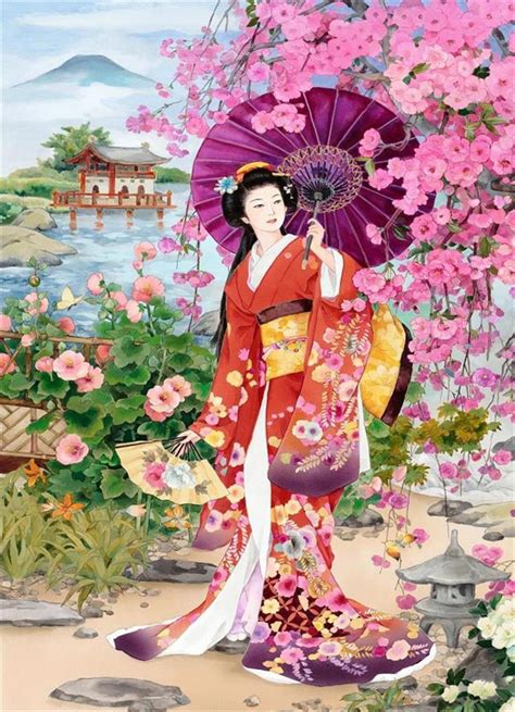 geisha print wallpapers top free geisha print