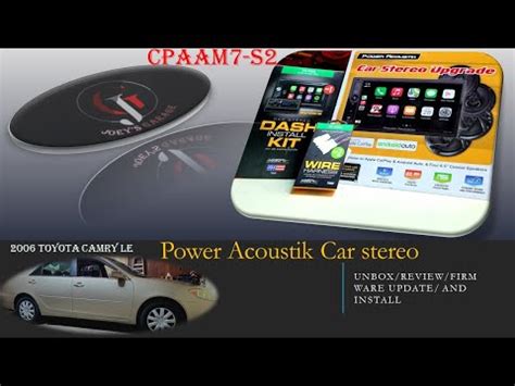 power acoustik cpaam  radio review  install youtube