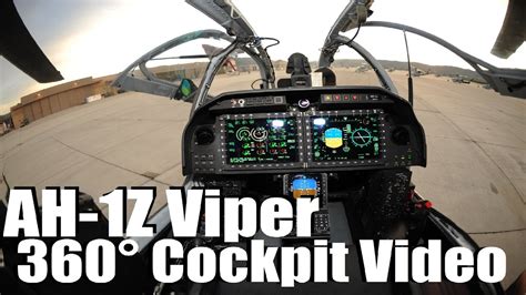 First Time Ever 360° Video Inside A Us Attack Helicopter Bell Ah 1z