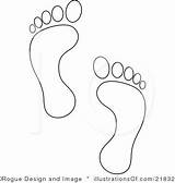 Coloring Footprints Footprint Traffic Novice Singing Aboriginal Designlooter sketch template