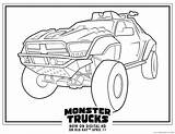Monster Coloring Truck Pages Batman Trucks Color Getcolorings Avenger Printable sketch template