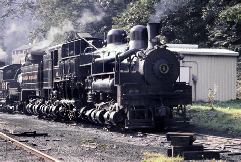 Cass Scenic Railroad Former Western Maryland Shay 6 Is