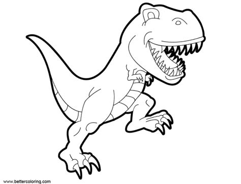 cartoon jurassic world fallen kingdom coloring pages  printable