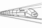 Train Coloriage Locomotive Imprimer Tgv Colorier Frecciarossa Treno Trenini Buzz2000 sketch template