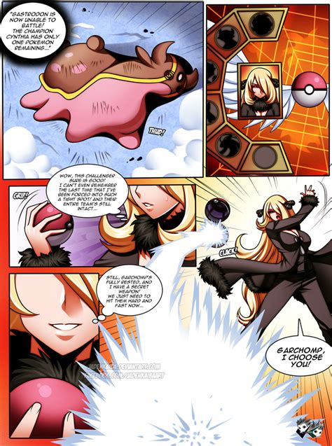Manga Commission Cynthia S Trainer Page 1 By Jadenkaiba